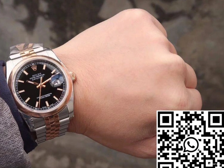 Rolex Black AR 126201 Dial 36MM Factory Datejust 0103